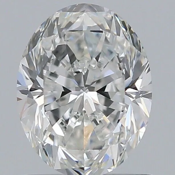 0.70 CT GIA Certified Oval Cut Natural Loose Diamond E Color VVS2 Clarity