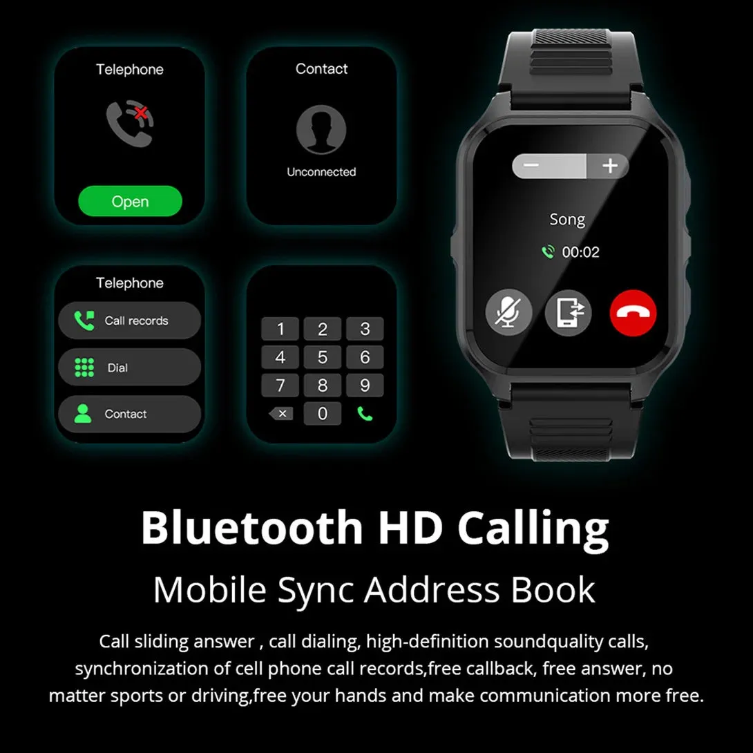 1.9 Inch Ip68 Waterproof Smartwatch For Android & Ios