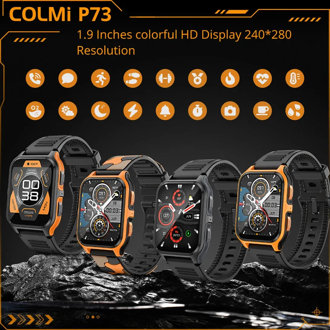 1.9 Inch Ip68 Waterproof Smartwatch For Android & Ios