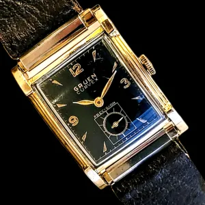 1947 GRUEN Curvex Precision Watch Cal. 440 Style 575 Swiss Made