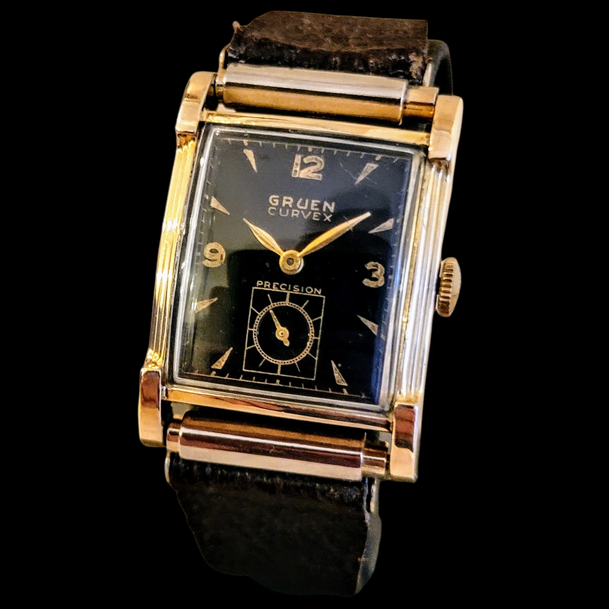 1947 GRUEN Curvex Precision Watch Cal. 440 Style 575 Swiss Made