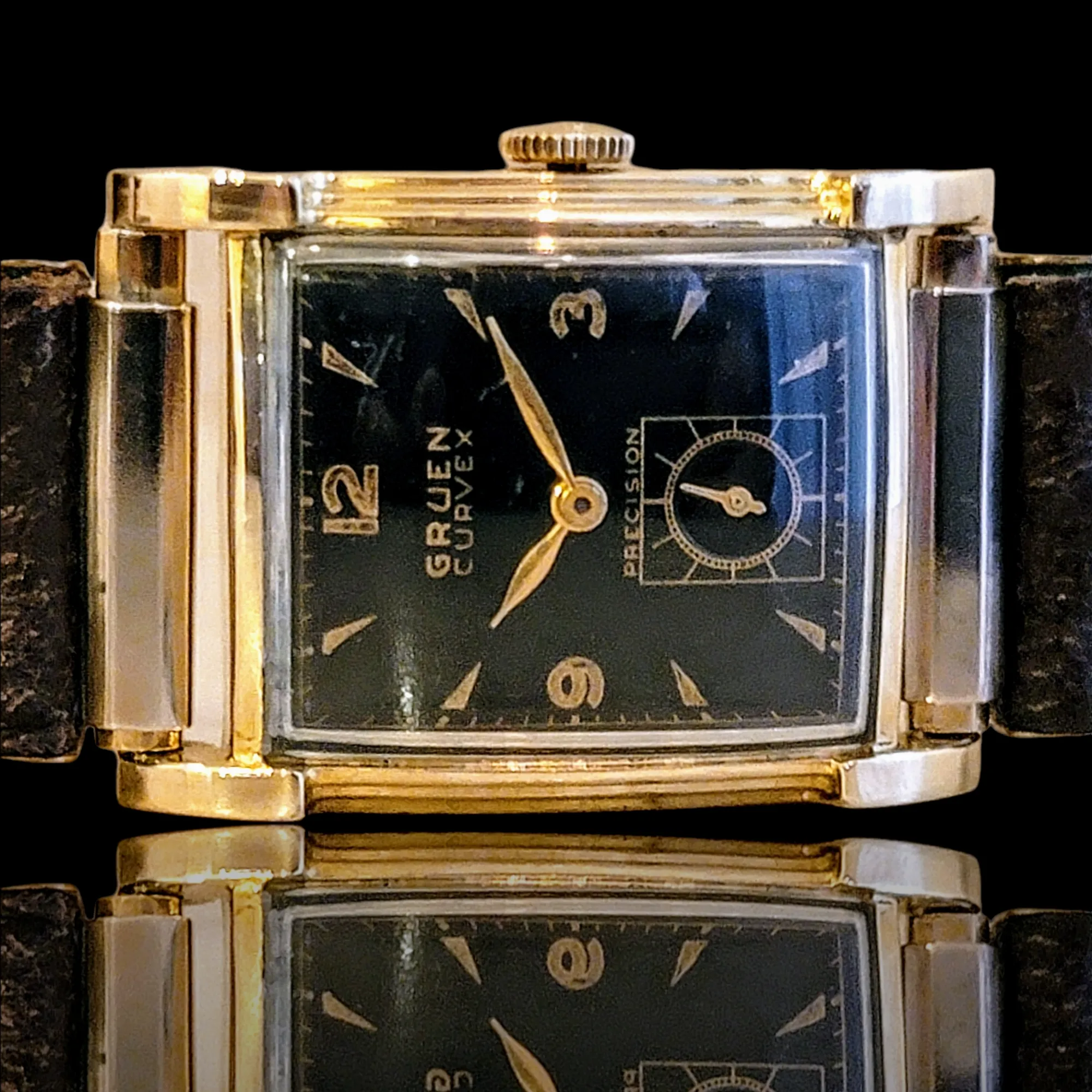 1947 GRUEN Curvex Precision Watch Cal. 440 Style 575 Swiss Made