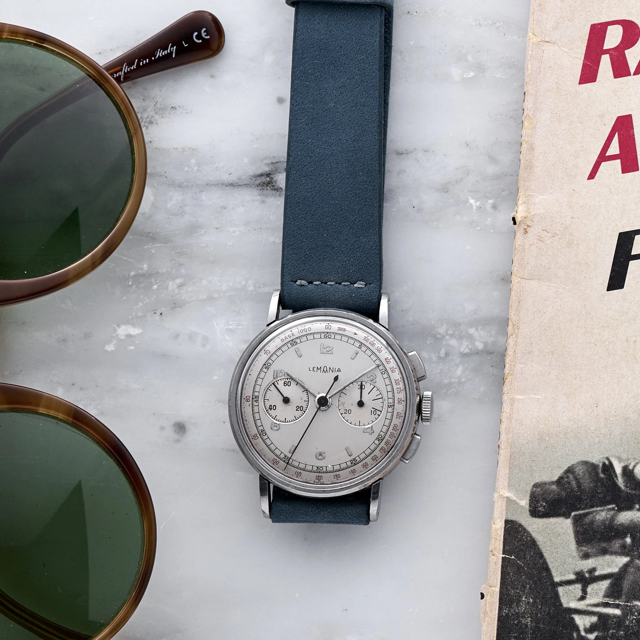 1950s Lemania Chronograph With CH27 Movement