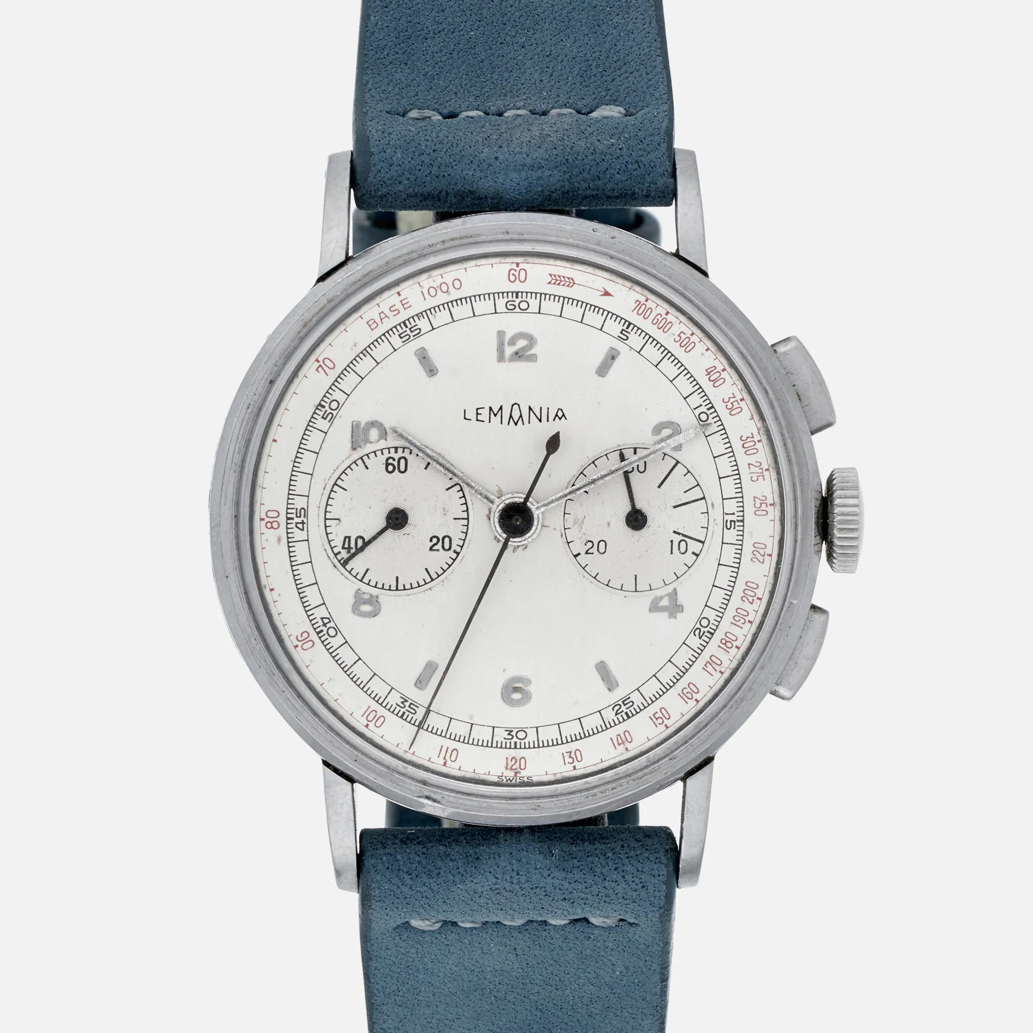 1950s Lemania Chronograph With CH27 Movement