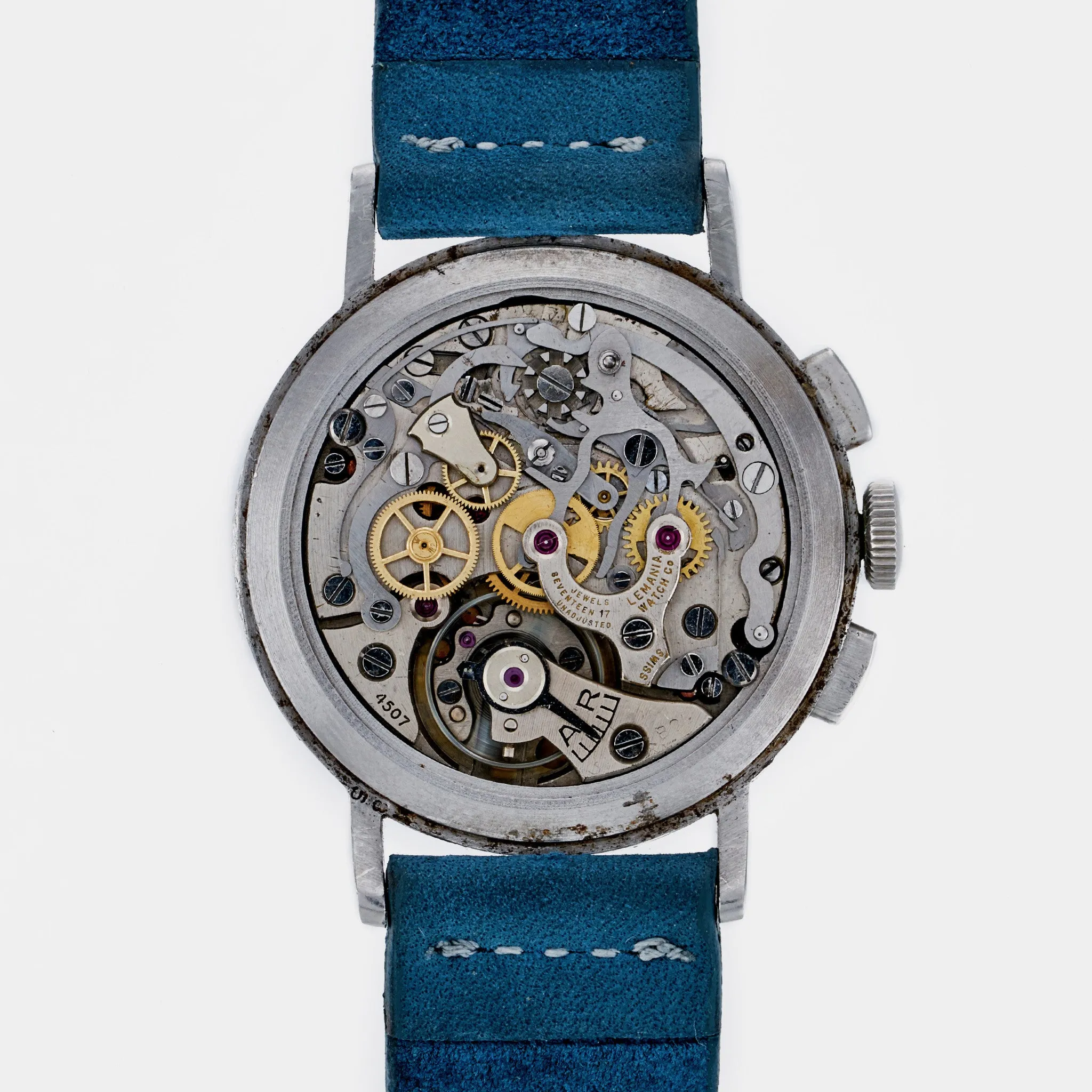 1950s Lemania Chronograph With CH27 Movement