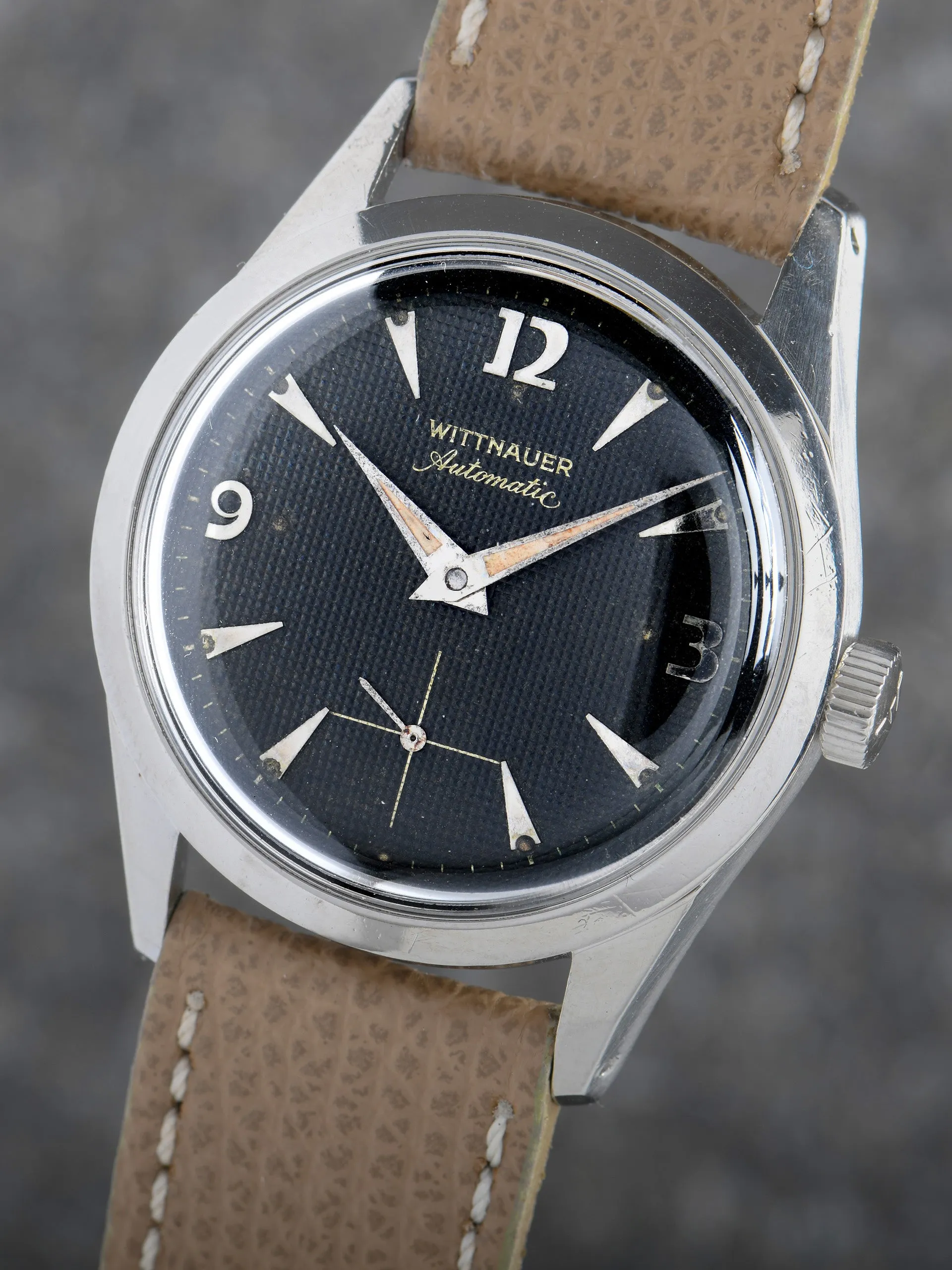 1950s Wittnauer Automatic (Ref. 506 2) "Honeycomb Dial"