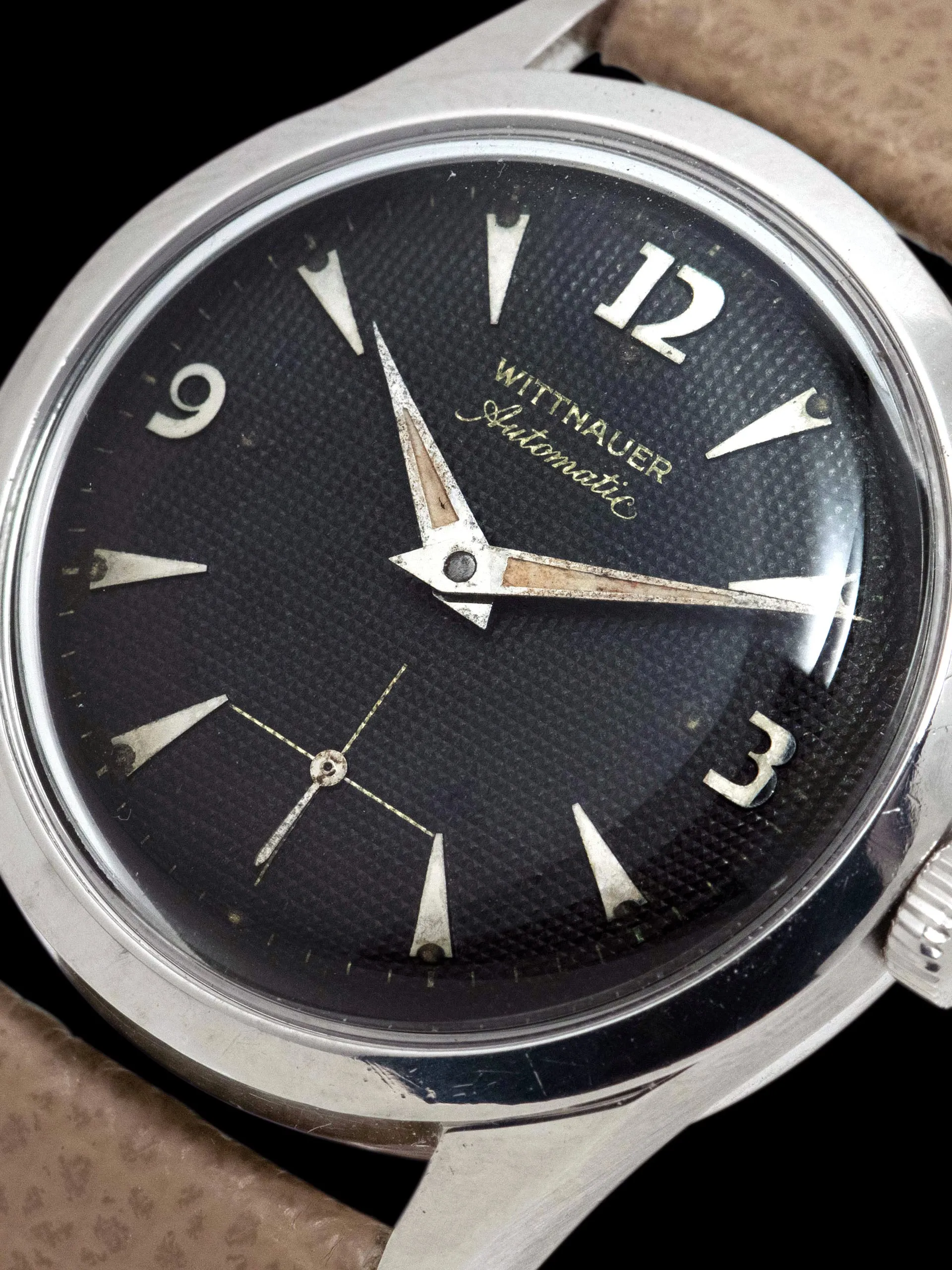 1950s Wittnauer Automatic (Ref. 506 2) "Honeycomb Dial"