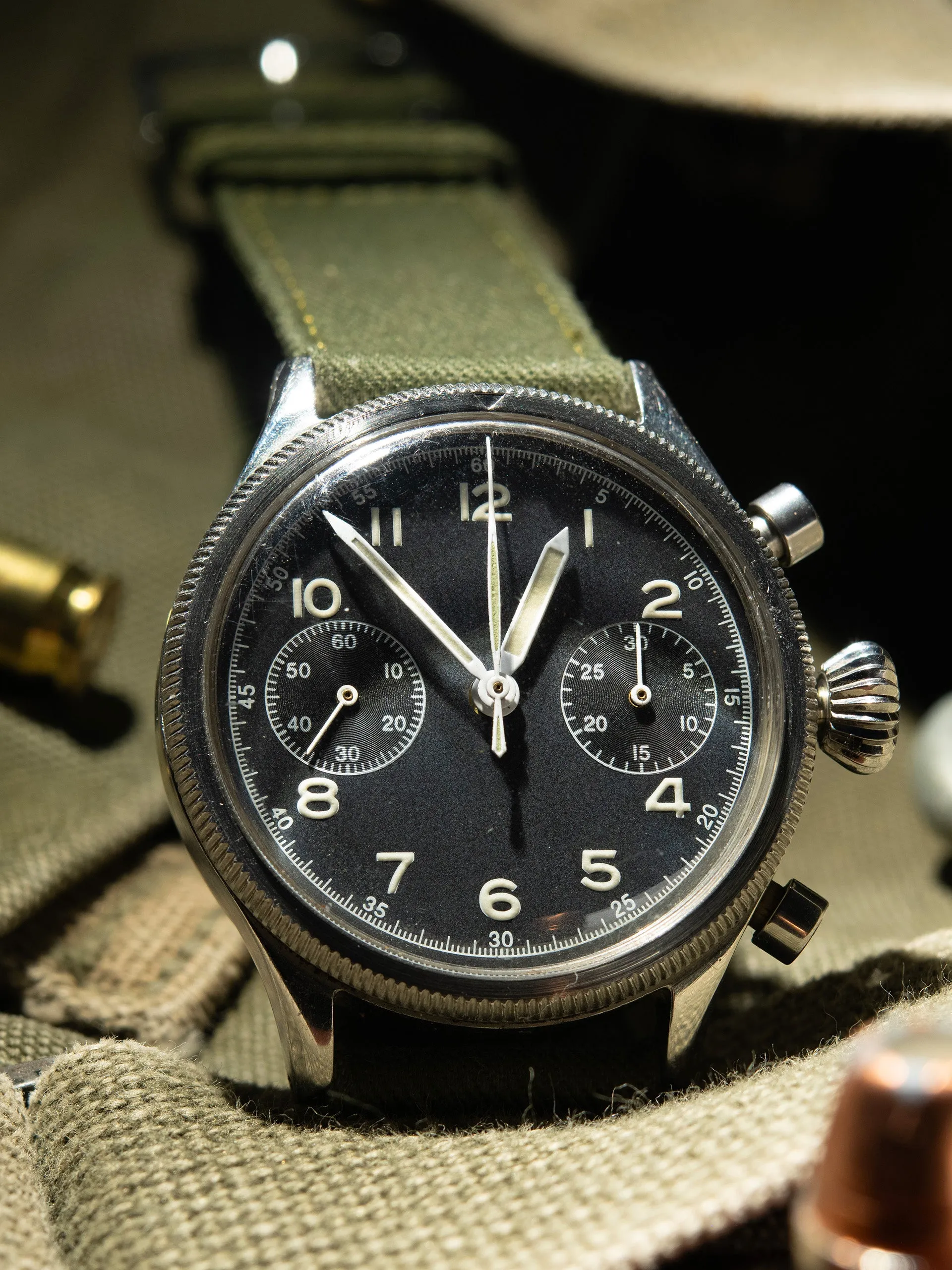 1954 Breguet Type 20 Military Flyback Chronograph (Ref. 5101/54) "Sterile Dial"