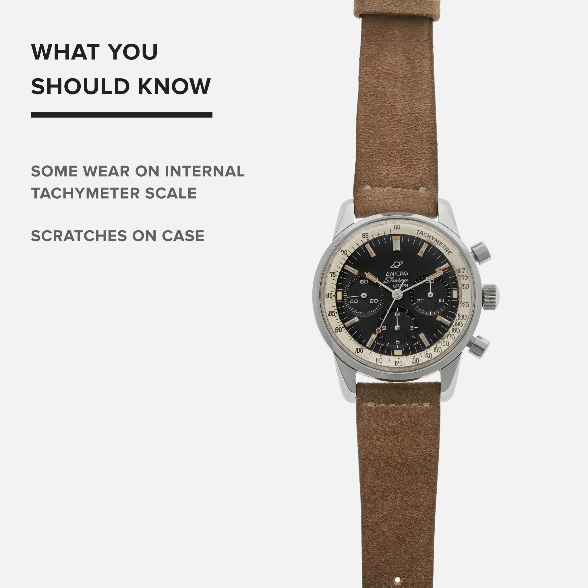 1960s Enicar Sherpa Graph Mark II Ref. 072/001