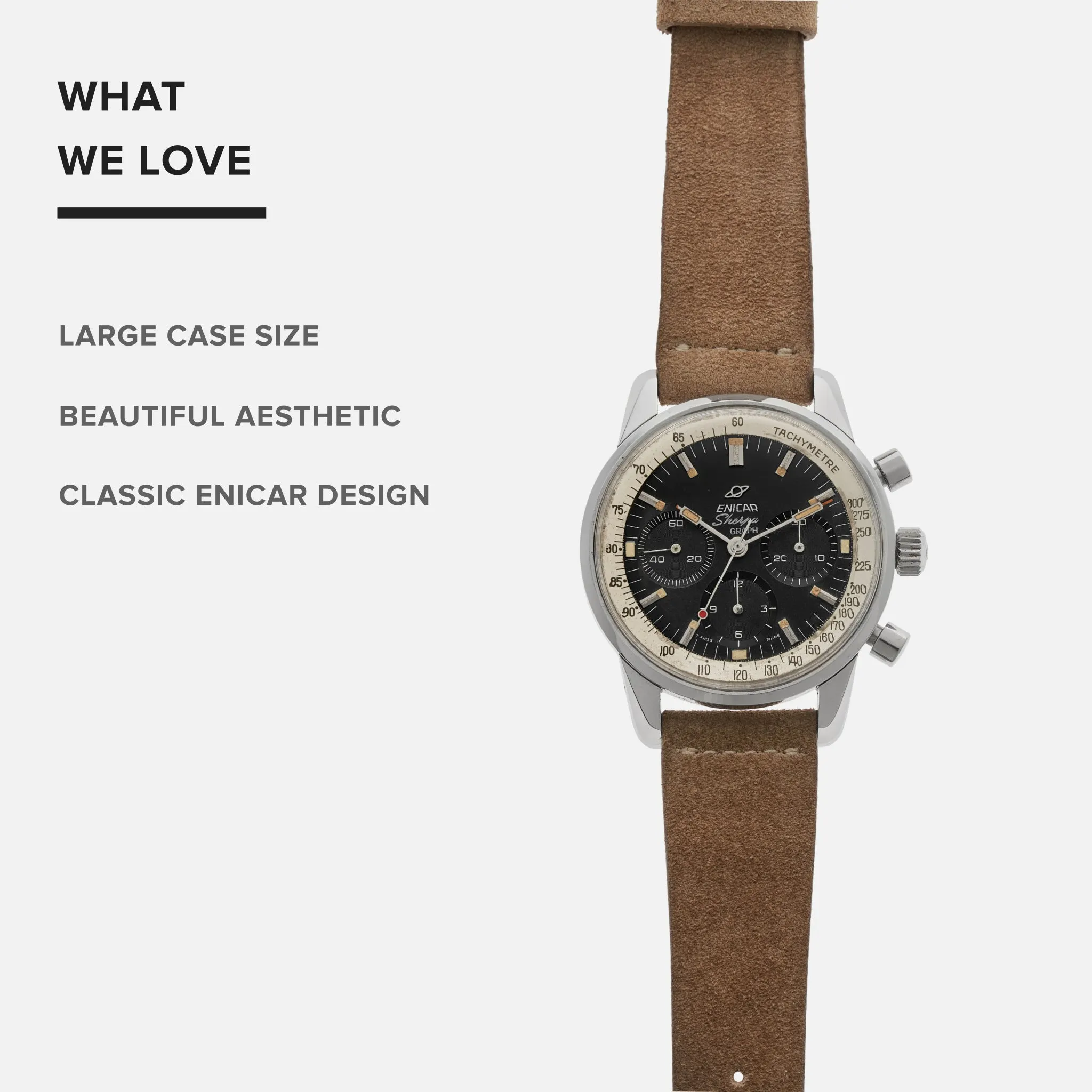 1960s Enicar Sherpa Graph Mark II Ref. 072/001