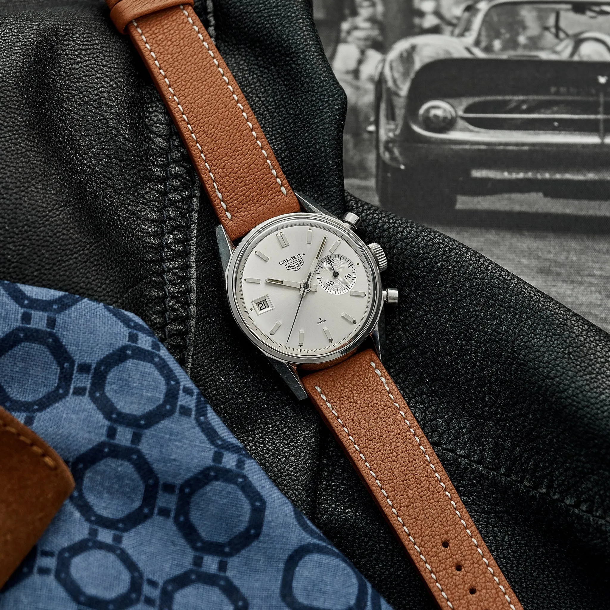1960s Heuer Carrera 'Dato 45' Ref. 3147S