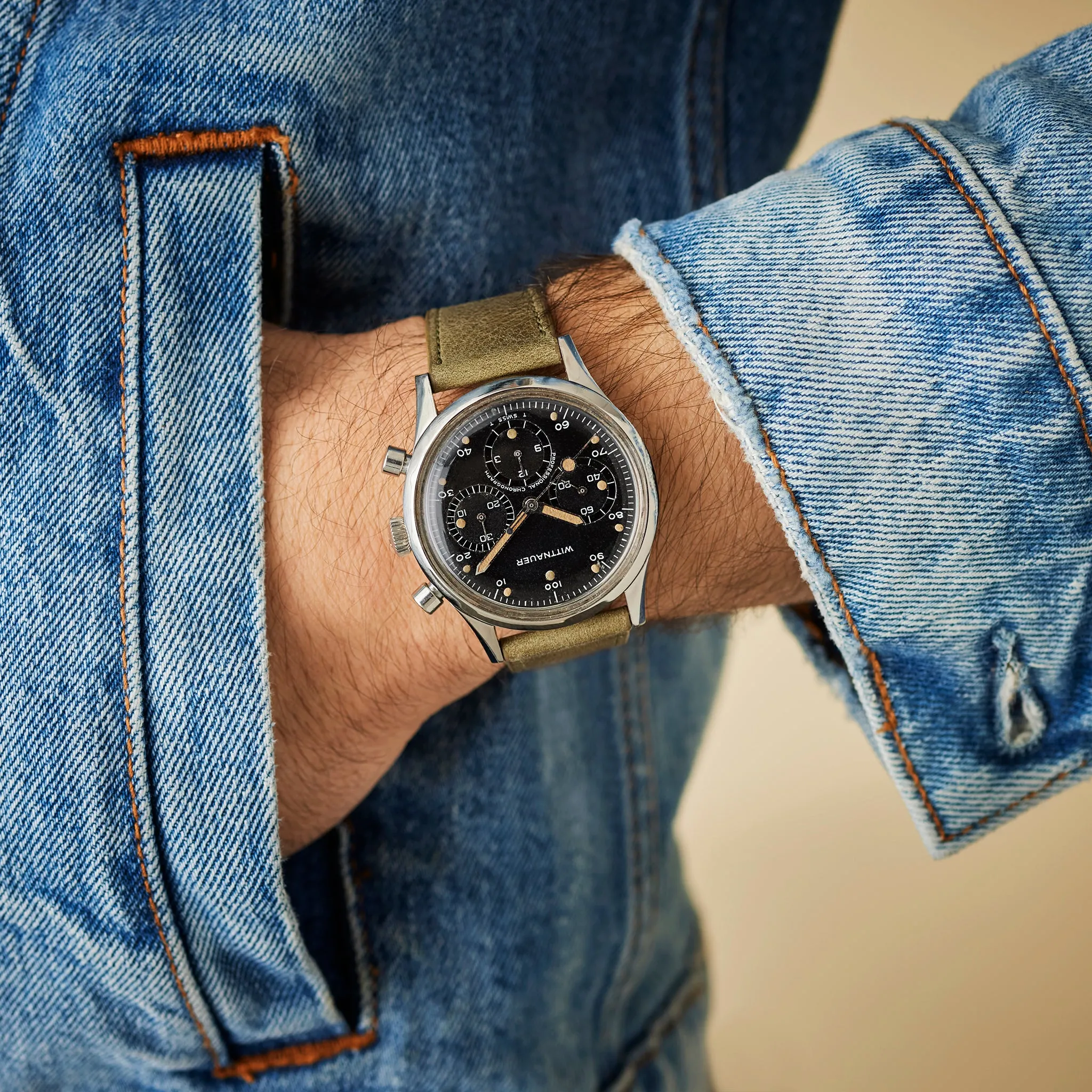 1960s Wittnauer Chronograph Ref. 242T