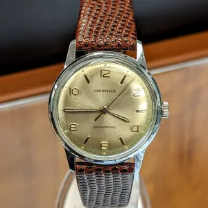 1964 CARAVELLE Selfwinding Wristwatch by Bulova – Vintage Swiss Watch