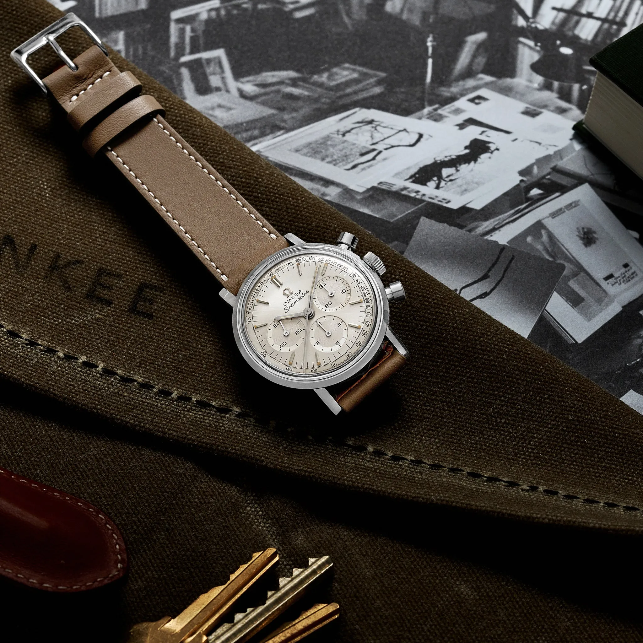 1967 Omega Seamaster Chronograph Ref. 145.005-67 With Caliber 321