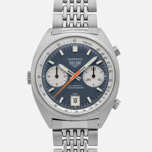 1970s Heuer Carrera Ref. 1153N With Gay Frères Bracelet