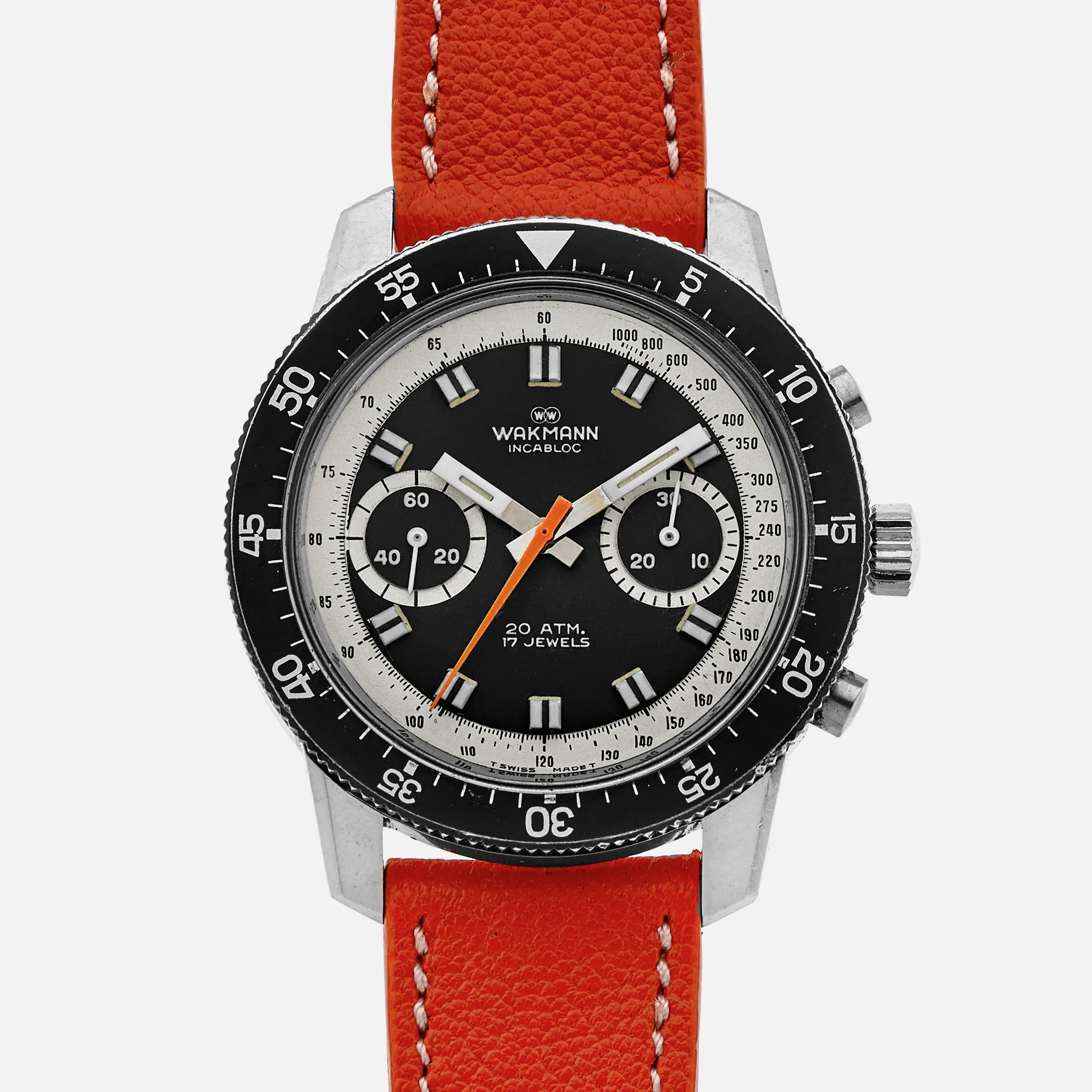 1970s Wakmann 'Big Boy' Chronograph Ref. 1382