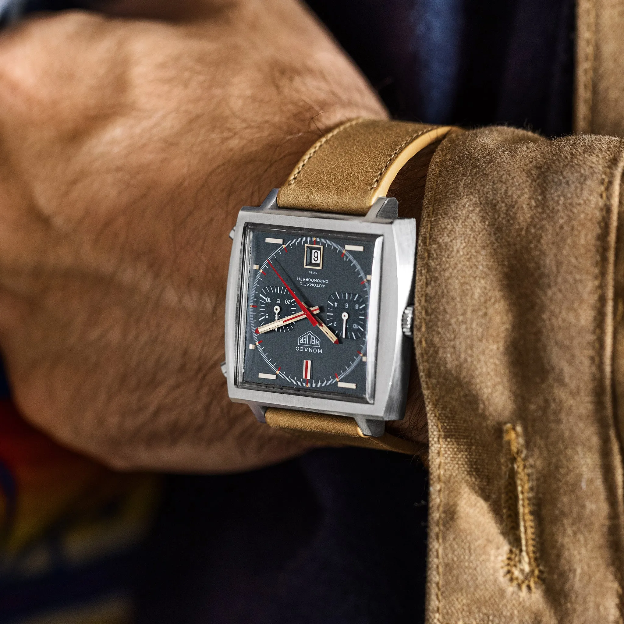 1971 Heuer Monaco Ref. 1133G With Box And Papers