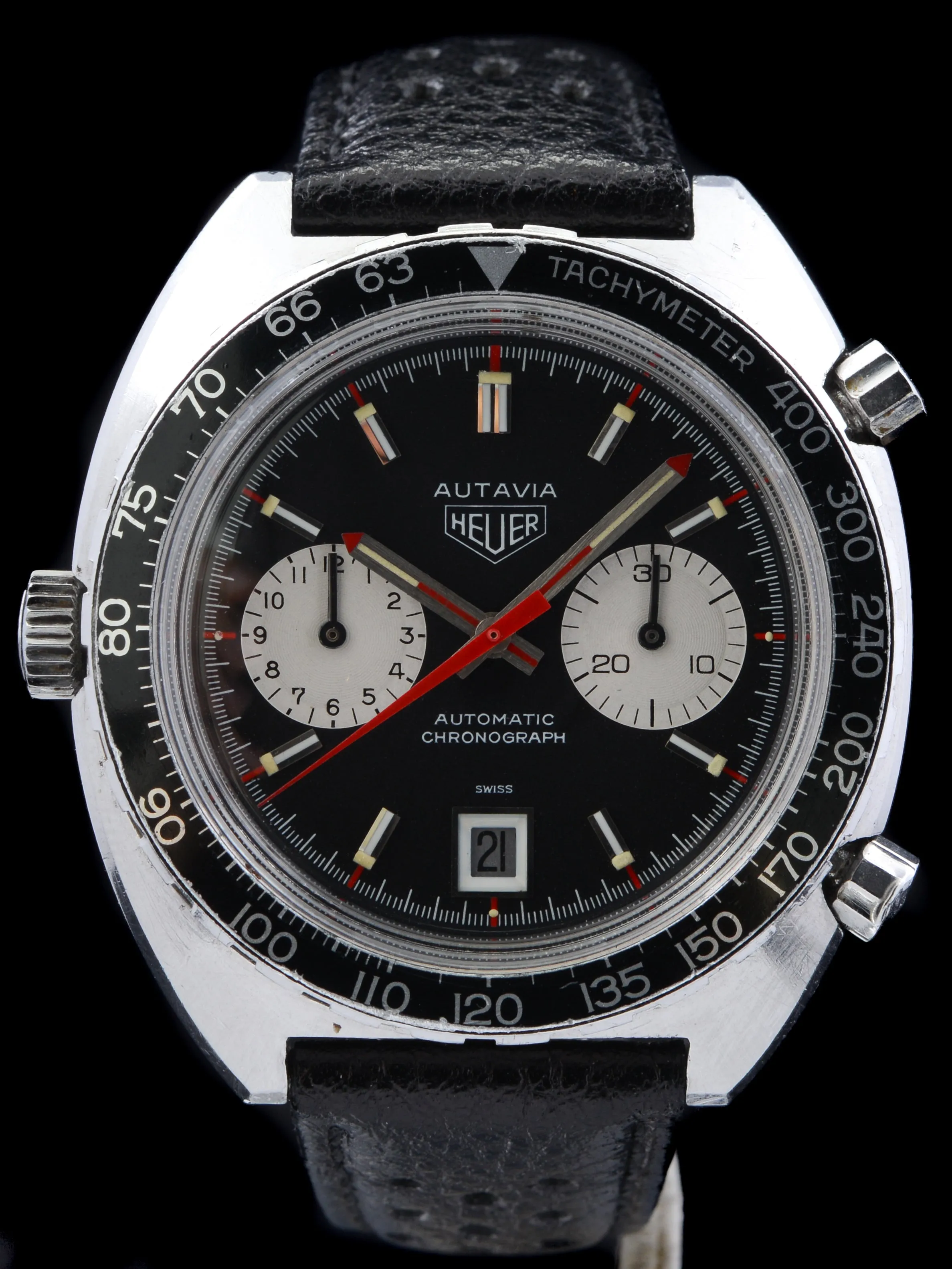 1972 Heuer Autavia (Ref. 1163MH) "Pre-Viceroy"