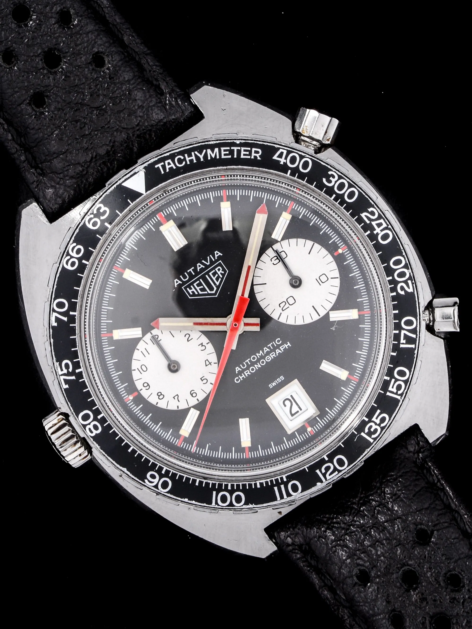 1972 Heuer Autavia (Ref. 1163MH) "Pre-Viceroy"