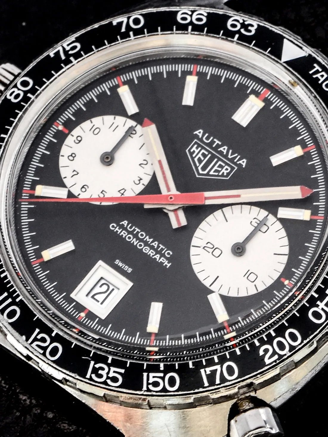 1972 Heuer Autavia (Ref. 1163MH) "Pre-Viceroy"