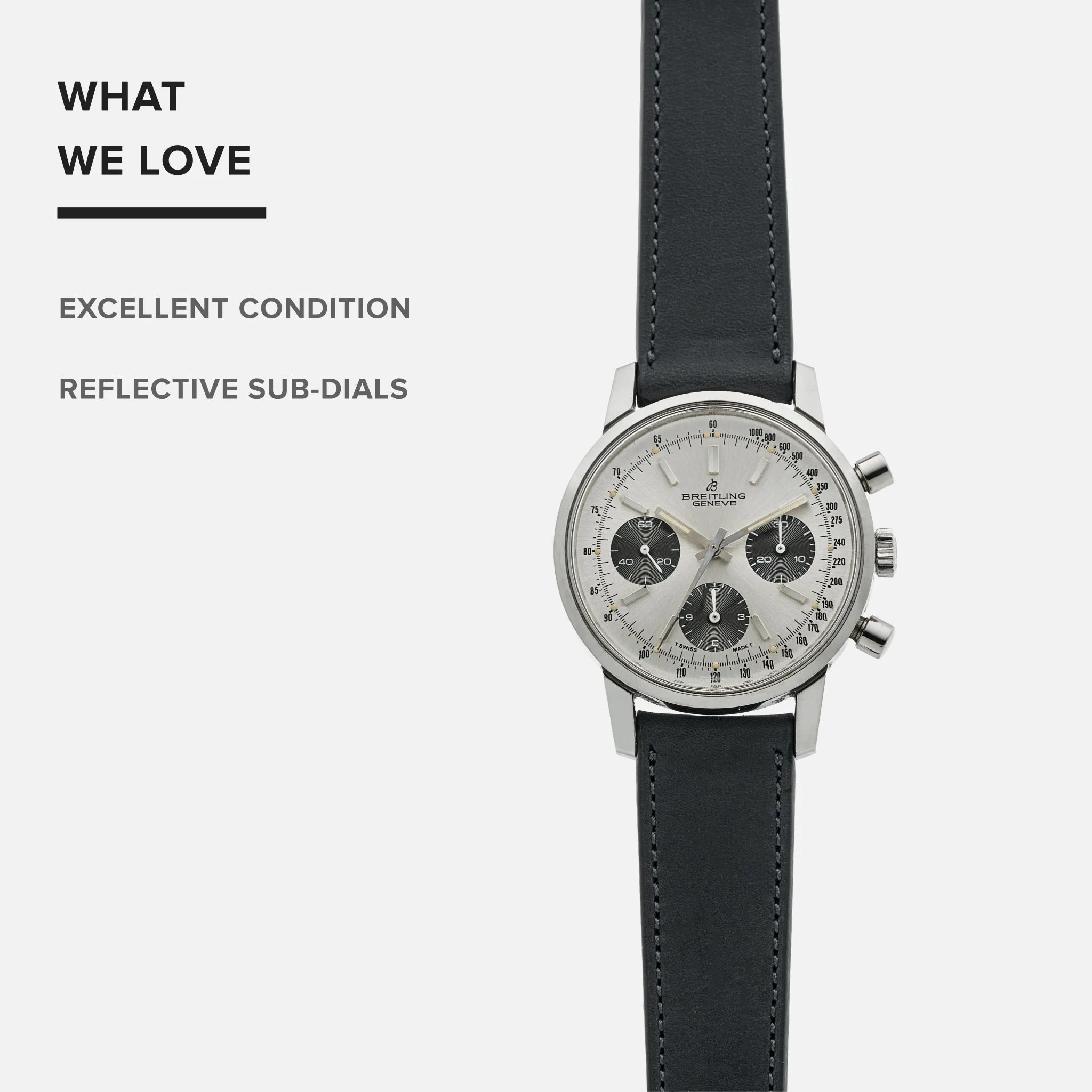 1973 Breitling 'Long Playing' Chronograph Ref. 815