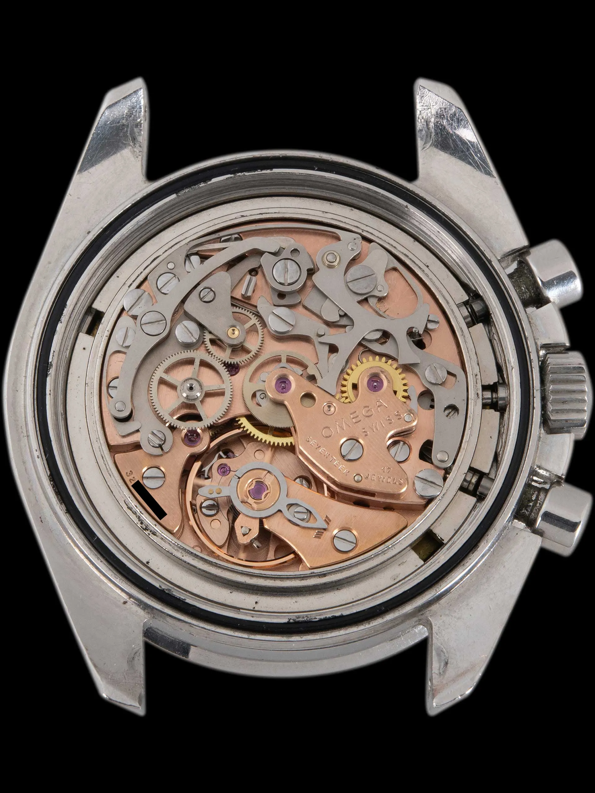 1974 Omega Speedmaster Professional (Ref. 145.022-69) "Straight Writing" Case Back