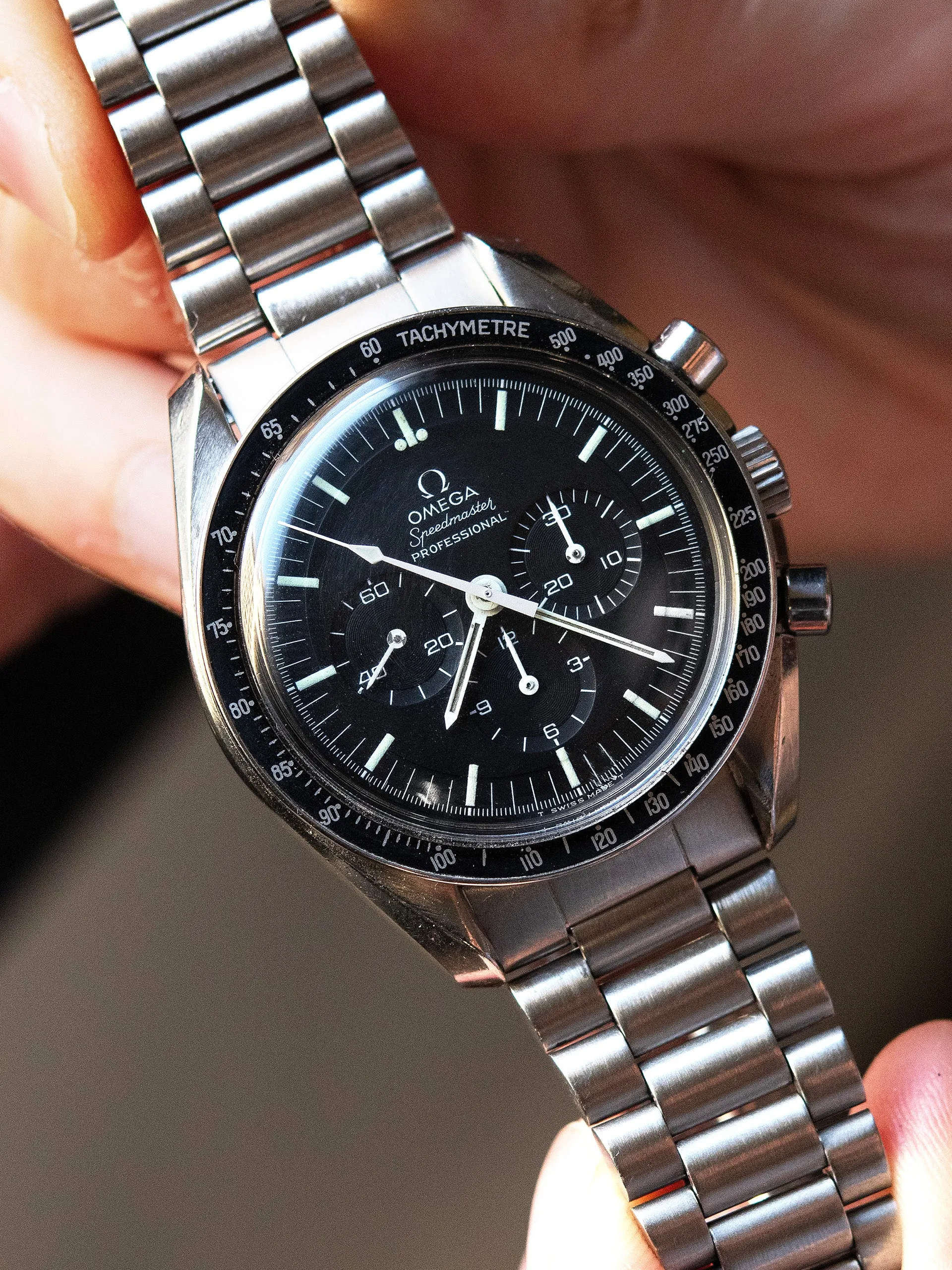 1974 Omega Speedmaster Professional (Ref. 145.022-69) "Straight Writing" Case Back