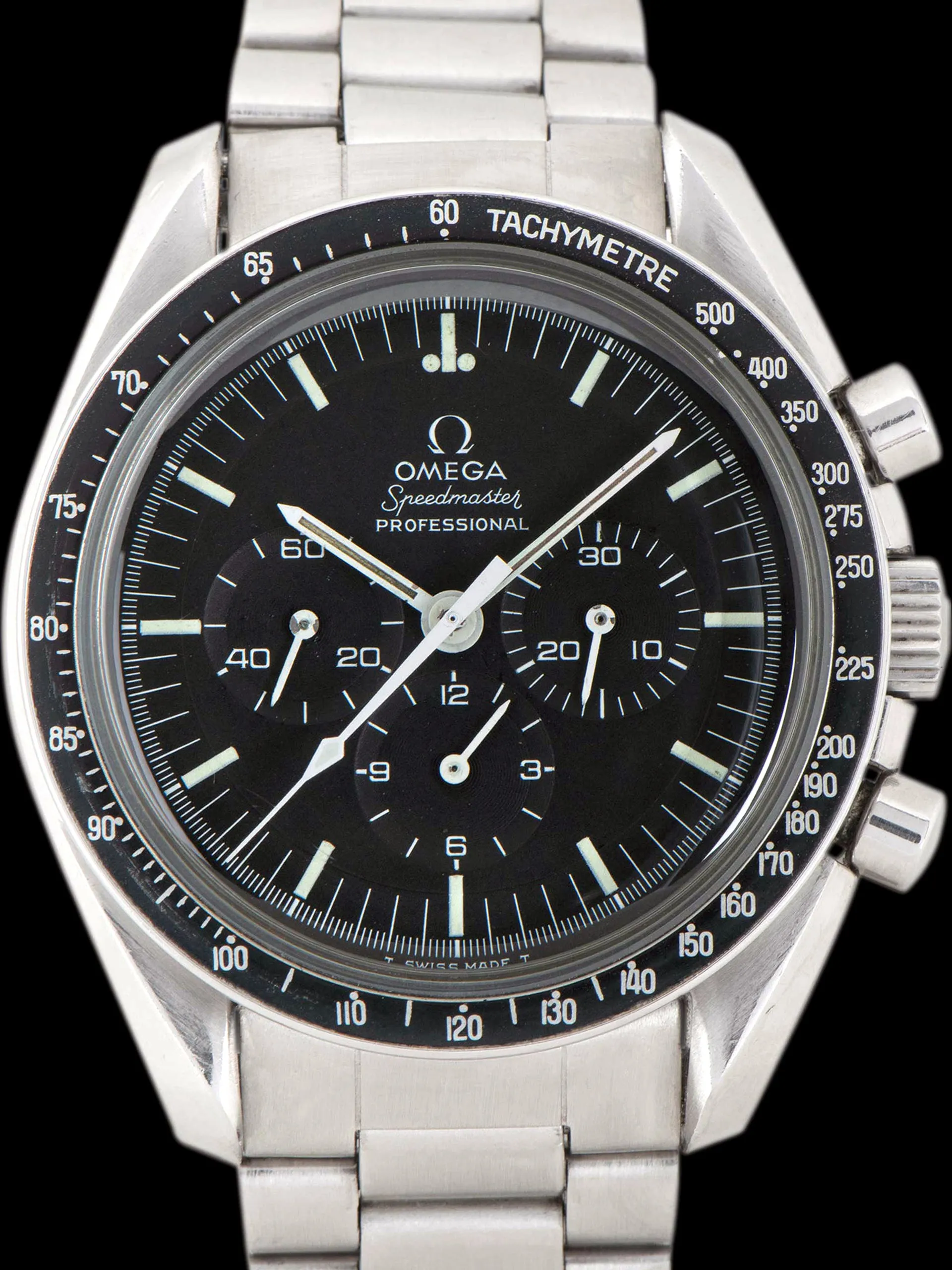 1974 Omega Speedmaster Professional (Ref. 145.022-69) "Straight Writing" Case Back