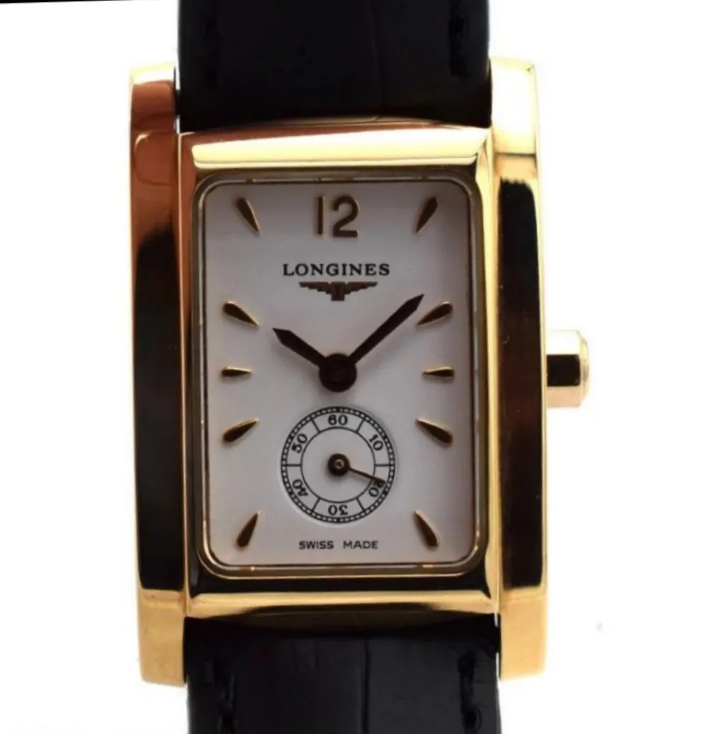 2005 Unworn Ladies Longines Dolce Vita in Solid 18ct Gold with Box and Papers