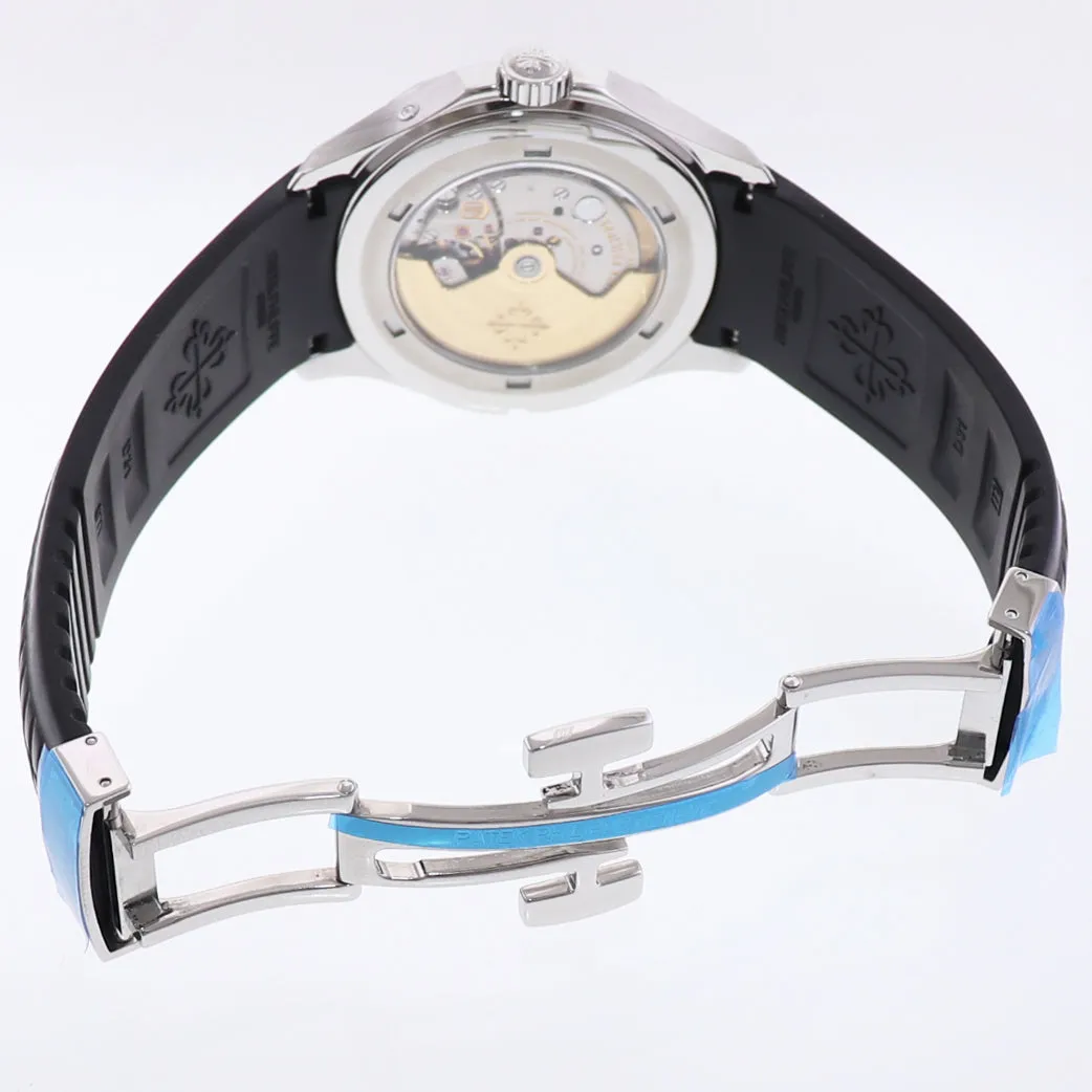 2019 MINT 5164a Patek Philippe Aquanaut Steel Rubber Black Travel Time Watch Box