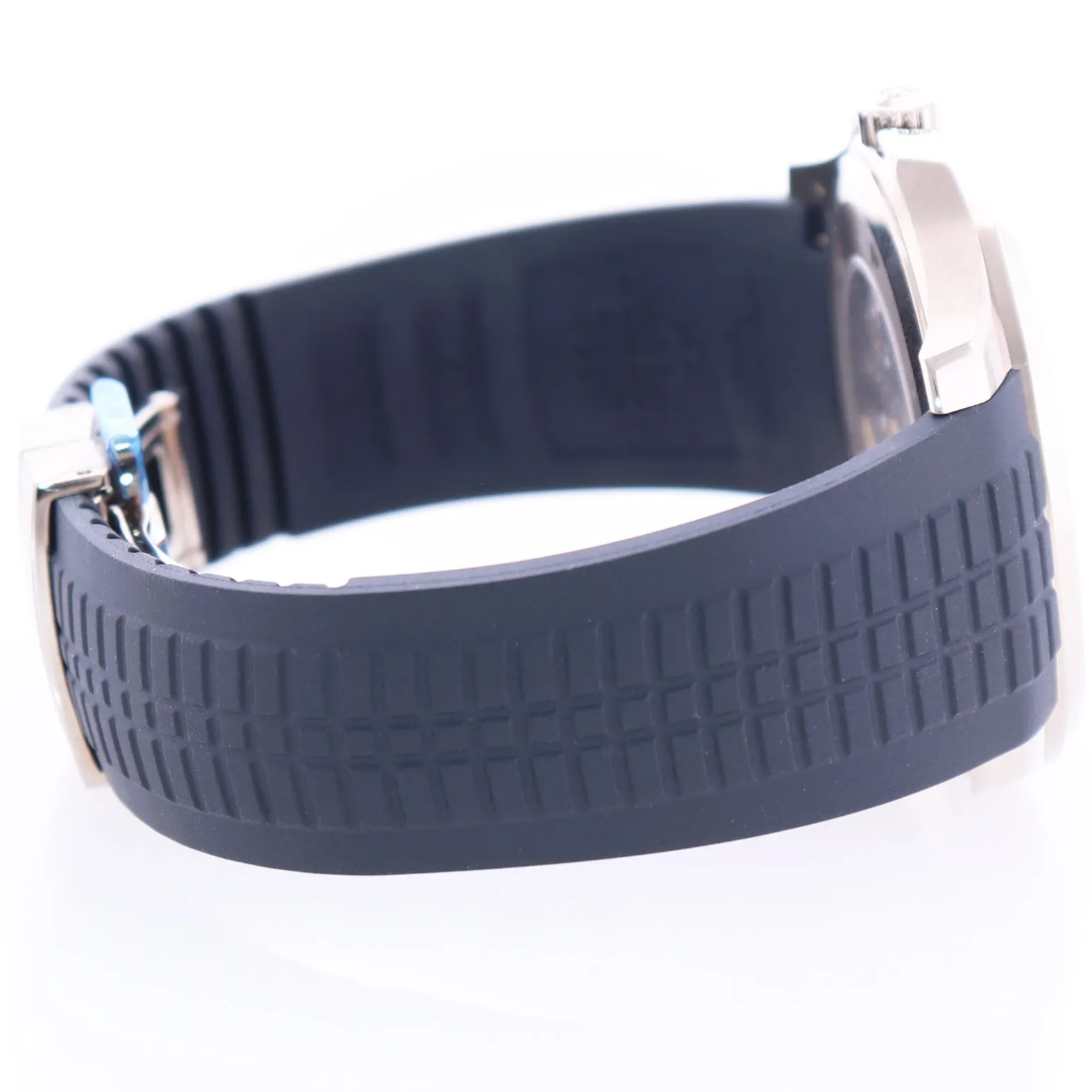 2022 PAPERS 5168G Patek Philippe Aquanaut White Gold Midnight Blue Rubber Watch