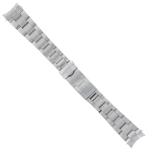 20MM OYSTER WATCH BAND FOR ROLEX SUBMARINER CERAMIC 116610 116660 SEL SOLID END