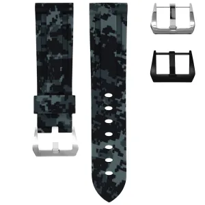22MM LUG WIDTH STRAP - GRAPHITE DIGI CAMO RUBBER
