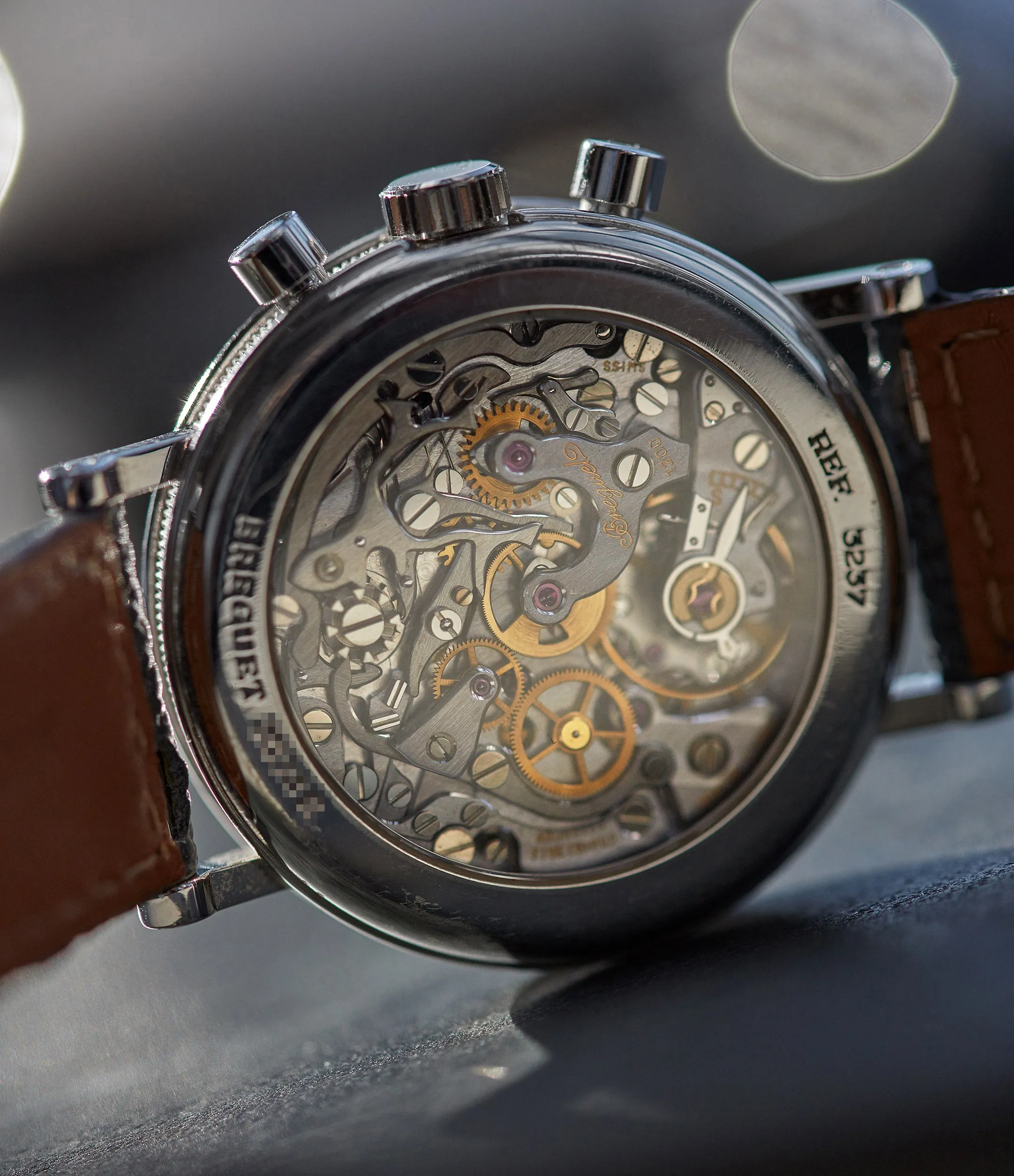 3237 | Tuxedo Dial | White Gold