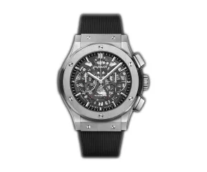 45mm Aerofusion Titanium Skeleton Dial