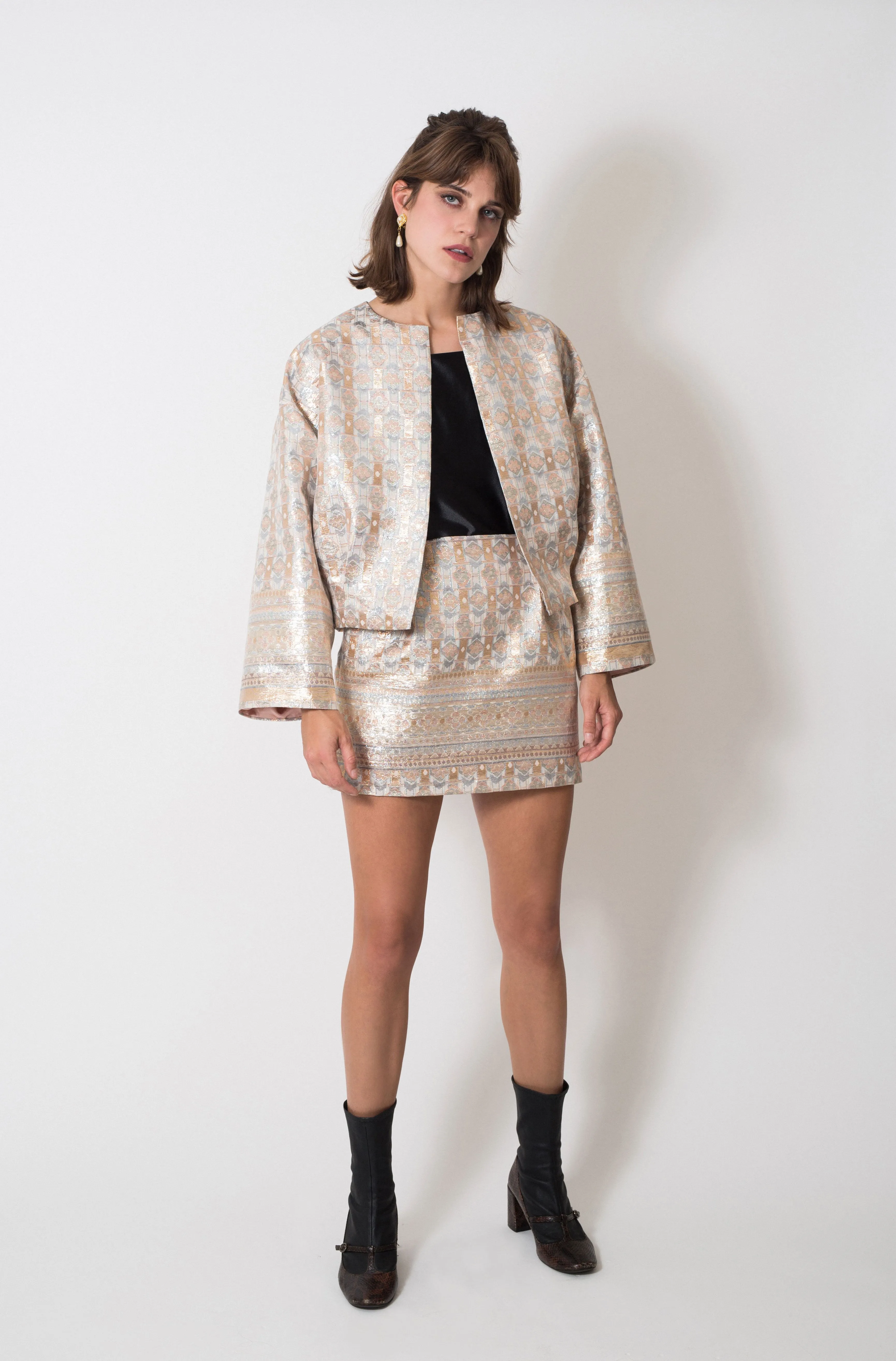 Alice Metallic Brocade Jacket