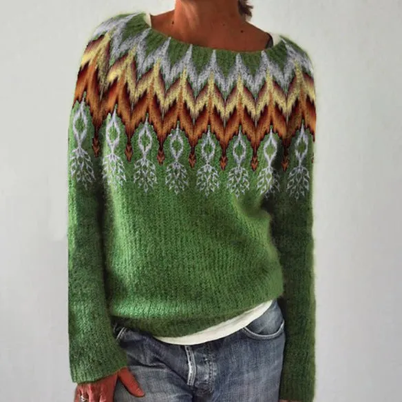Alicia Dames Trui  Tijdloze Bosmotieven en Ultiem Comfort