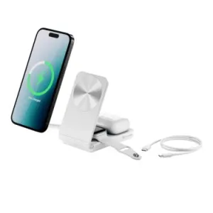 Alogic - Qi Charging Yoga 3-in-1 Fast Charging 15W USB-C - White