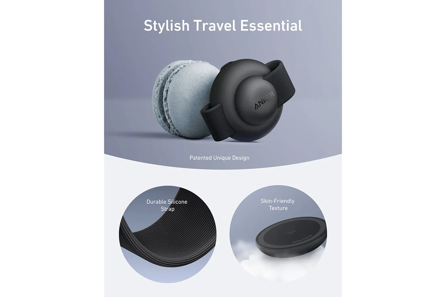 Anker MagGo 3-in-1 Wireless Charging Pad | Black