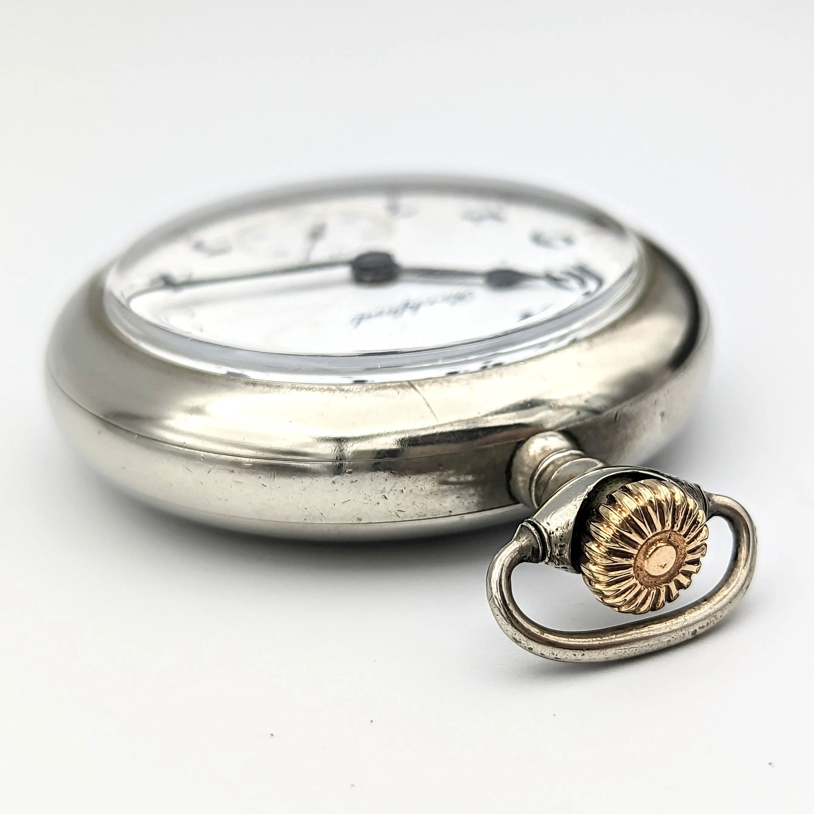Antique 1910 ROCKFORD Pocket Watch Size 18s Grade 935 17 Jewels Pocket Watch