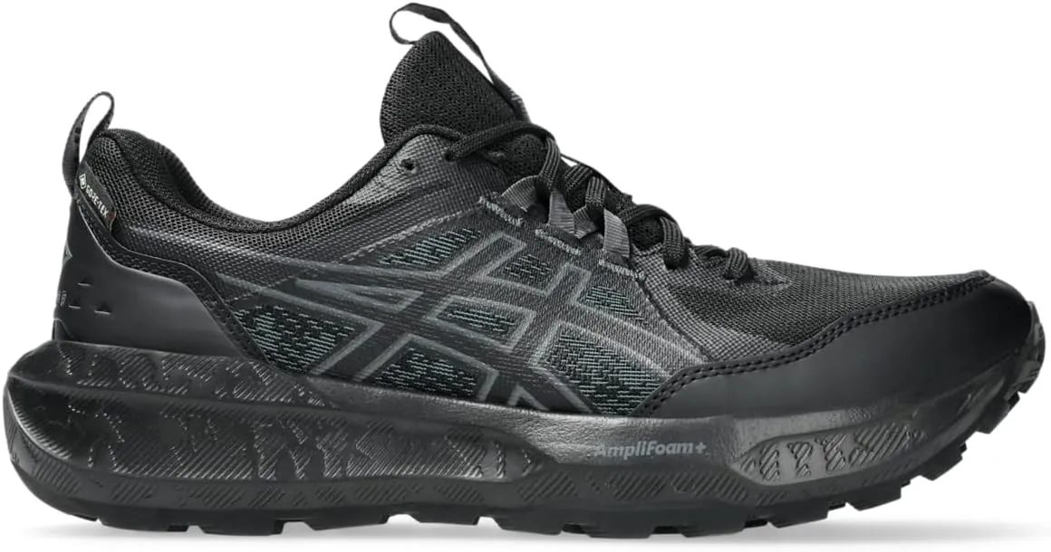 Asics Women's Gel-Sonoma 8 GTX Running Shoes, 6.5, Black/Carrier Grey