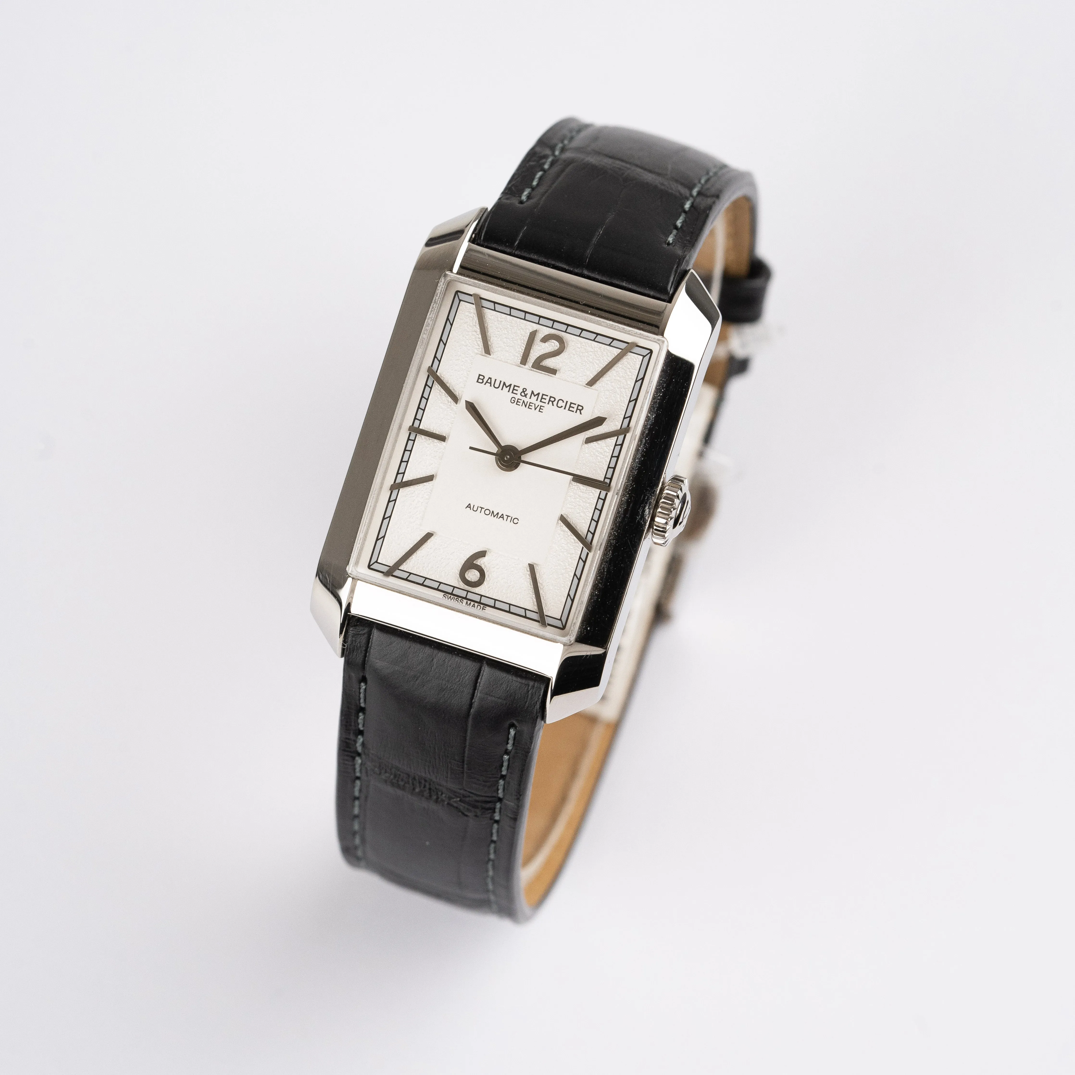 Baume & Mercier Men's Black Hampton Watch 10522