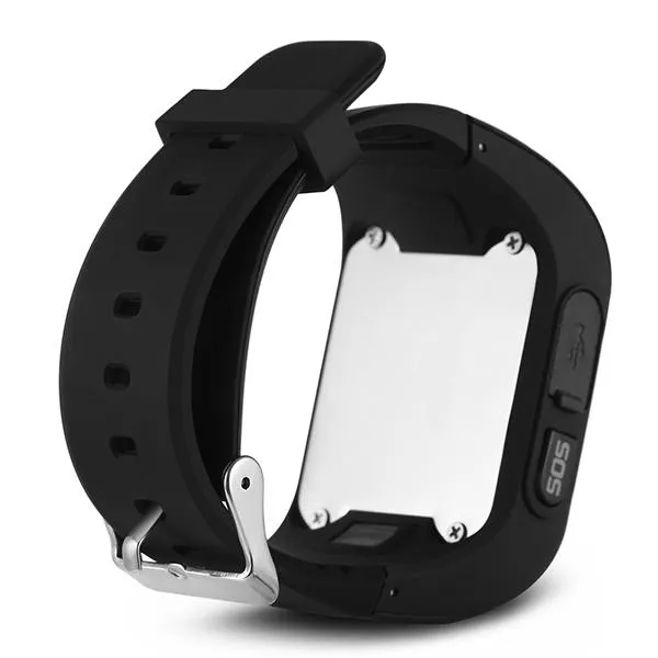 Black Q50 Kids GPS Smart Watch with Call Function