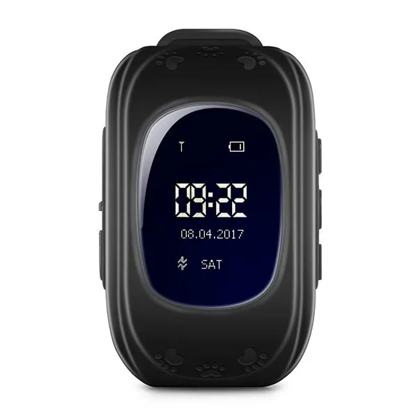 Black Q50 Kids GPS Smart Watch with Call Function