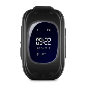 Black Q50 Kids GPS Smart Watch with Call Function