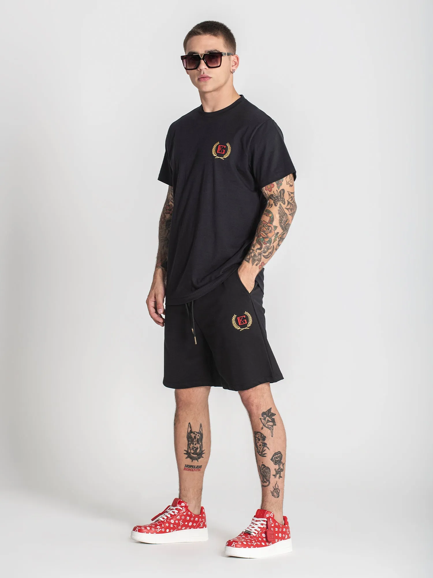 Black Retro Tee