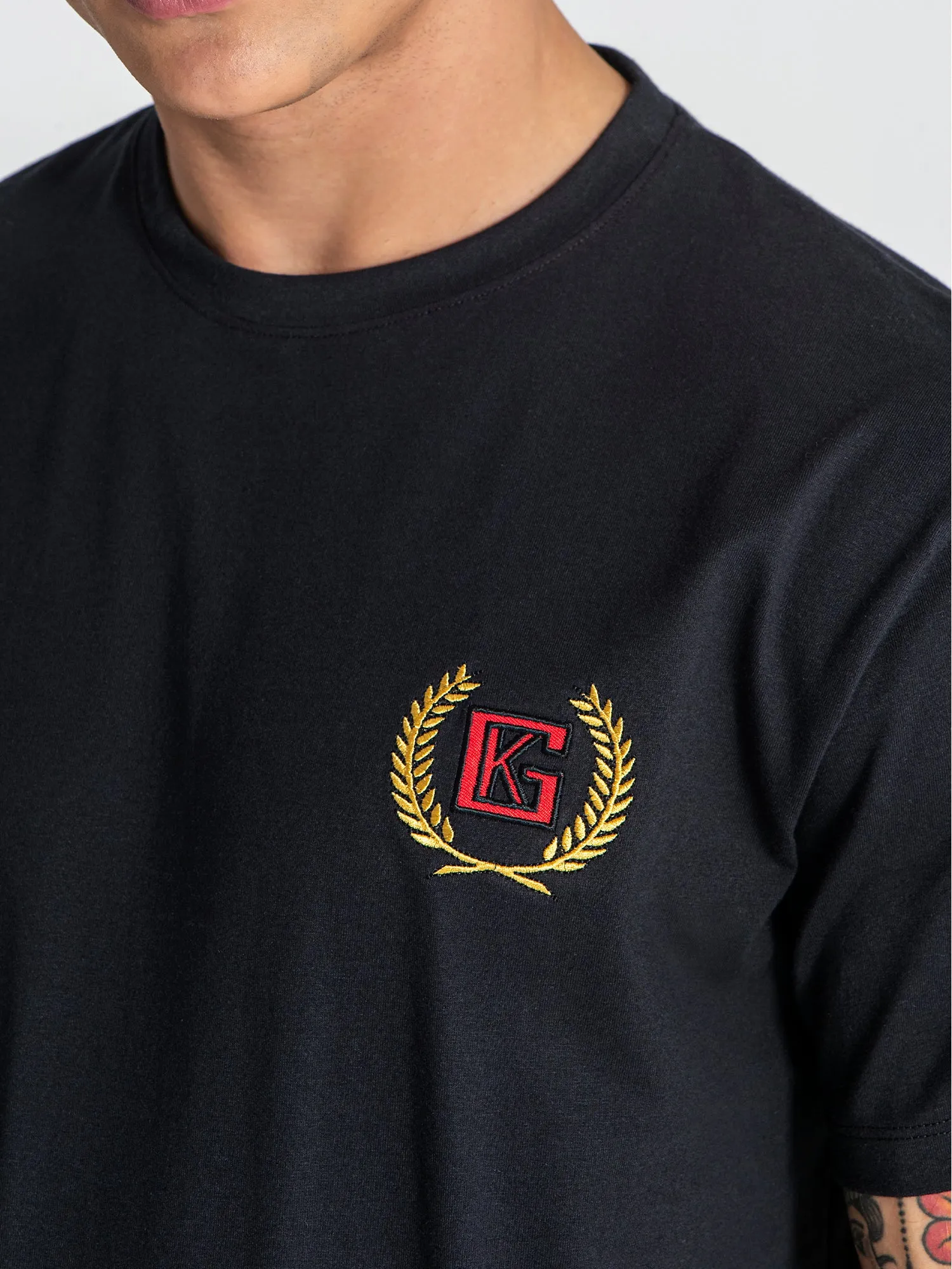 Black Retro Tee