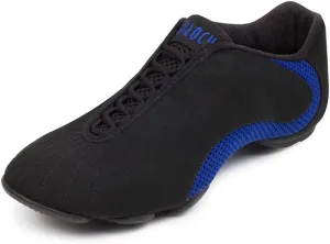 Bloch Dance Women's Amalgam Canvas and Mesh Split Sole Jazz Sneaker