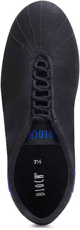 Bloch Dance Women's Amalgam Canvas and Mesh Split Sole Jazz Sneaker