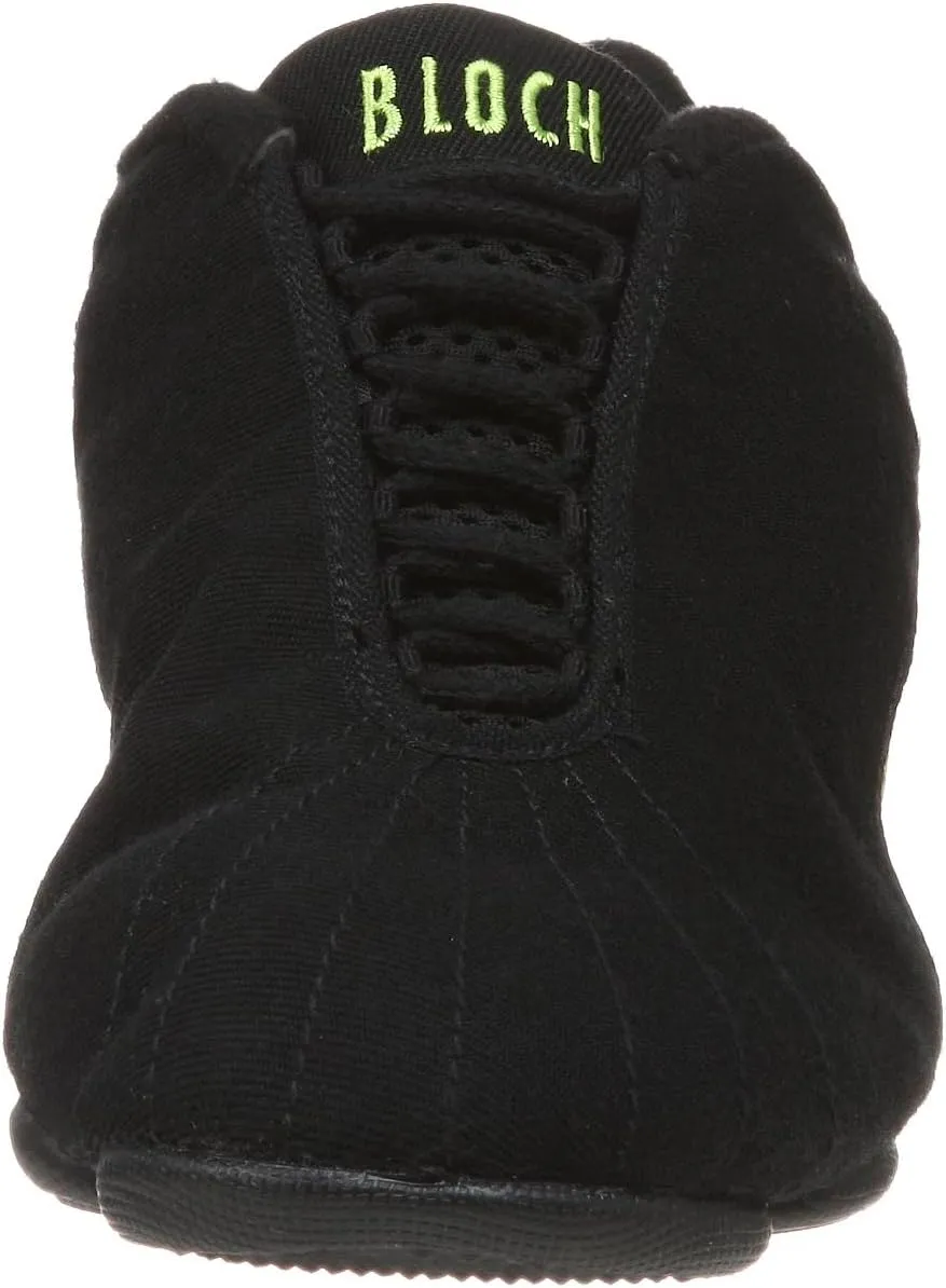 Bloch Dance Women's Amalgam Canvas and Mesh Split Sole Jazz Sneaker